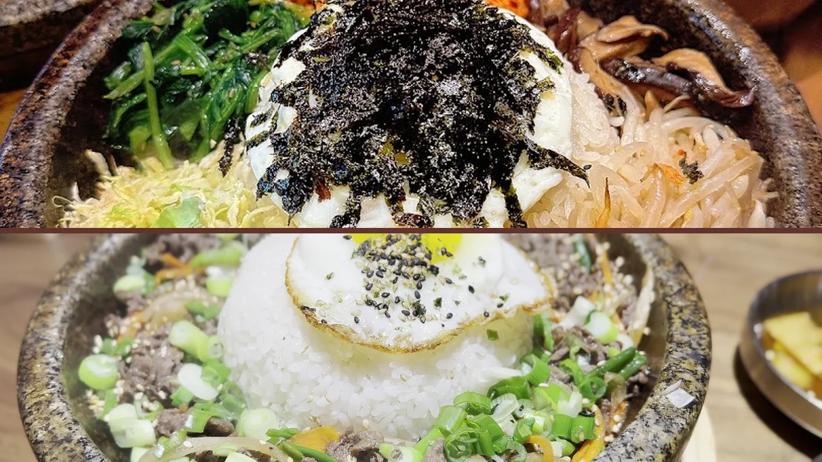 A vibrant Korean meal served for dine-in.