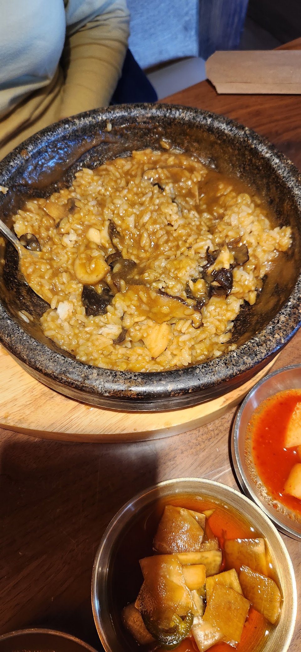 돌솥 버섯카레 Mushroom Curry Hot Stone