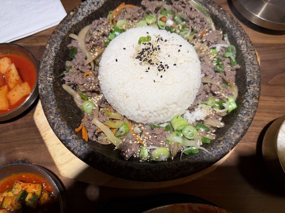 Hot Stone Bowl Bulgogi Bibimbap