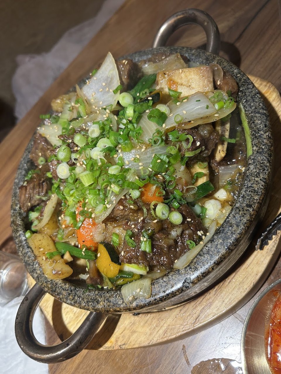 돌솥 불고기 bulgogi hot stone